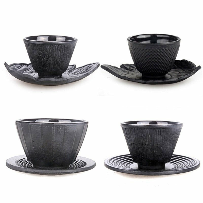 Cast Iron Tea Cups | Japanese Samurai Hobnail Cast Iron Tea Cup Cast Iron Tea Cups Cast Iron Tea Cups