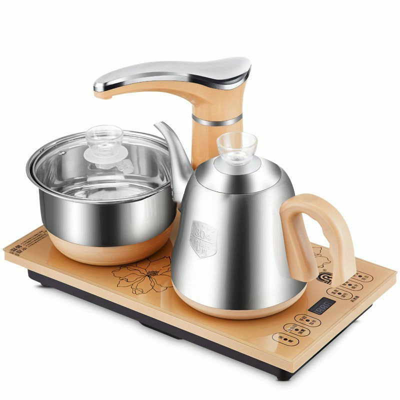 Electric Teapots | Stainless Steel Teapot With Golden Induction Cooker Electric Teapots Electric Teapots