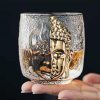 Glass Tea Cups | Crystal Glass Buddha Tea Cup Glass Tea Cups Glass Tea Cups