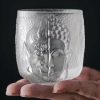 Glass Tea Cups | Crystal Glass Buddha Tea Cup Glass Tea Cups Glass Tea Cups