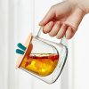 Glass Tea Cups | Double Wall Glass Tea Mug With Rabbit Ears Glass Tea Cups Glass Tea Cups