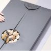 Gongfu Tea Tray | Black Stone Gongfu Tea Tray With Cobblestone Gongfu Tea Tray Gongfu Tea Tray