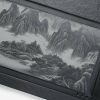 Gongfu Tea Tray | Black Stone Landscape Tea Tray Gongfu Tea Tray Gongfu Tea Tray