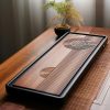 Gongfu Tea Tray | Heavy Bamboo Water Ripple Tea Tray Gongfu Tea Tray Gongfu Tea Tray