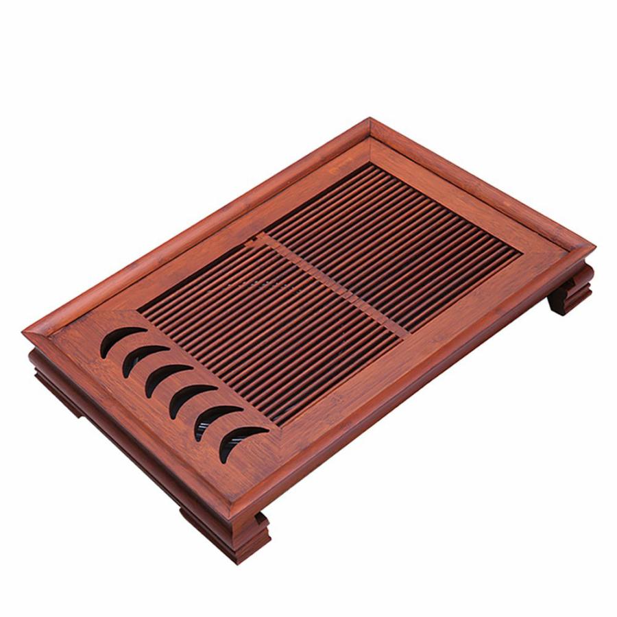 Gongfu Tea Tray | Hooked Moon Bamboo Tea Tray Gongfu Tea Tray