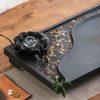 Gongfu Tea Tray | Zen Mist And Waterflow Black Stone Tea Tray Gongfu Tea Tray Gongfu Tea Tray