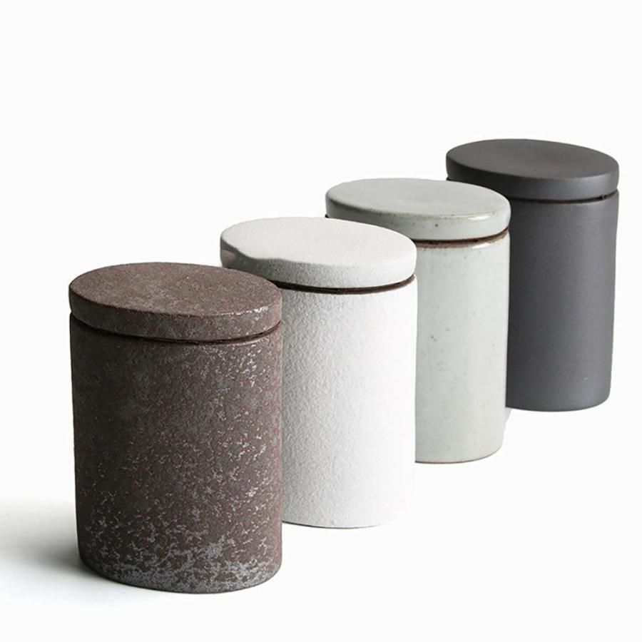 Tea Caddy | Coarse Pottery Four Tea Caddies Set Tea Accessories Tea Caddy