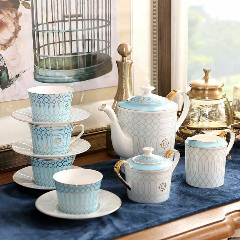 Vintage Tea Sets | Bone China Thiago British Tea Set Tea Sets Vintage Tea Sets