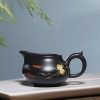 Yixing Tea Sets | Yixing Black Clay Peach Xi Shi Tea Set Tea Sets Yixing Tea Sets