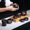 Yixing Tea Sets | Yixing Black Clay Peach Xi Shi Tea Set Tea Sets Yixing Tea Sets