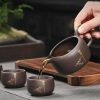 Yixing Tea Sets | Yixing Purple Clay Zen Tea Set Tea Sets Yixing Tea Sets