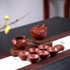 Yixing Tea Sets | Yixing Zhu Ni Dragon Phoenix Tea Set Tea Sets Yixing Tea Sets