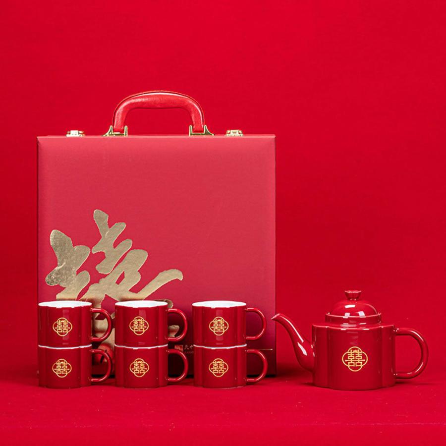 Chinese Wedding Tea Sets | Double Happiness Wedding Tea Ceremony Set Chinese Wedding Tea Sets Chinese Wedding Tea Sets