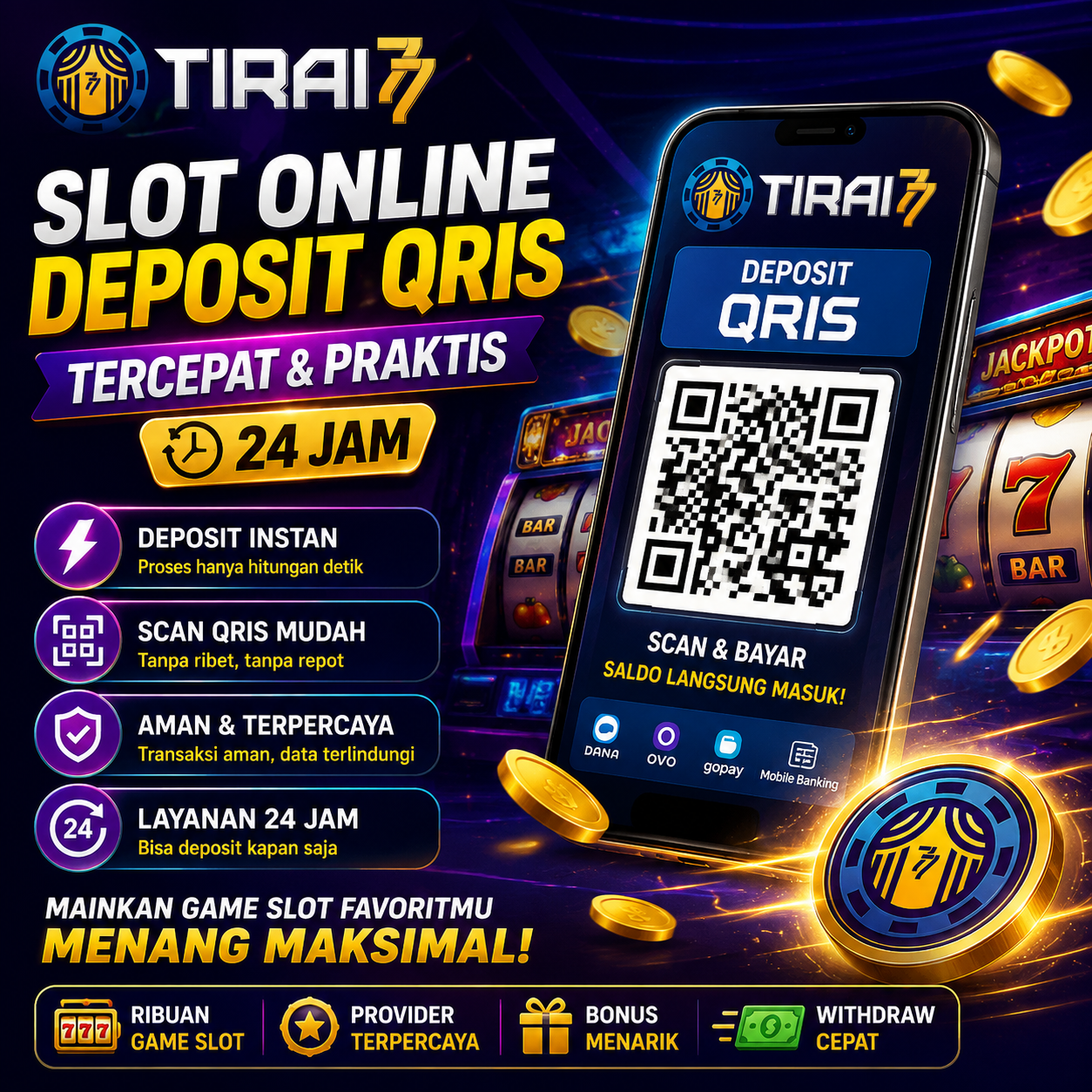 Slot Online Deposit QRIS