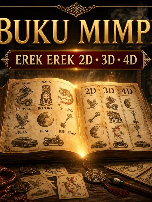 Buku Mimpi Pasang Nomor Erek Erek 2D 3D 4D Bergambar